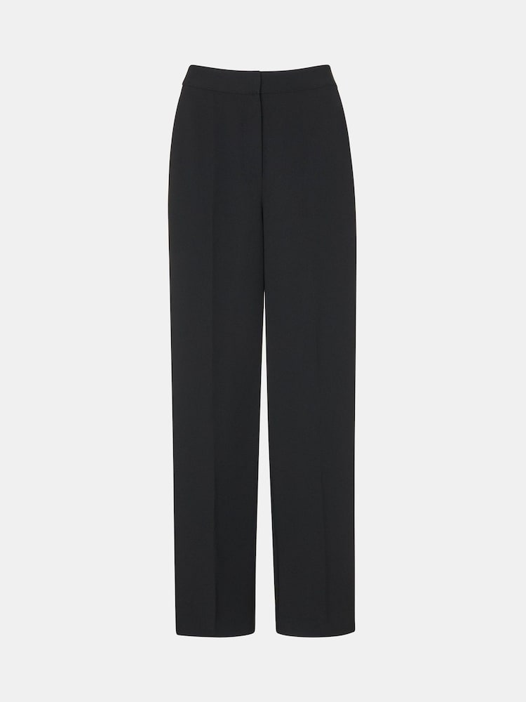 Whistles Quinn Sequin Stripe Black Trousers - Image 5 of 5