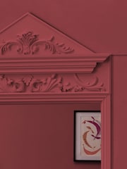 Cath Kidston Red Peel & Stick Sample - Painted Heart - Image 2 of 3