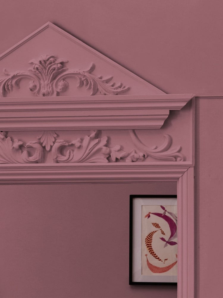 Cath Kidston Pink Peel & Stick Sample - Raspberry Gardens - Image 1 of 2