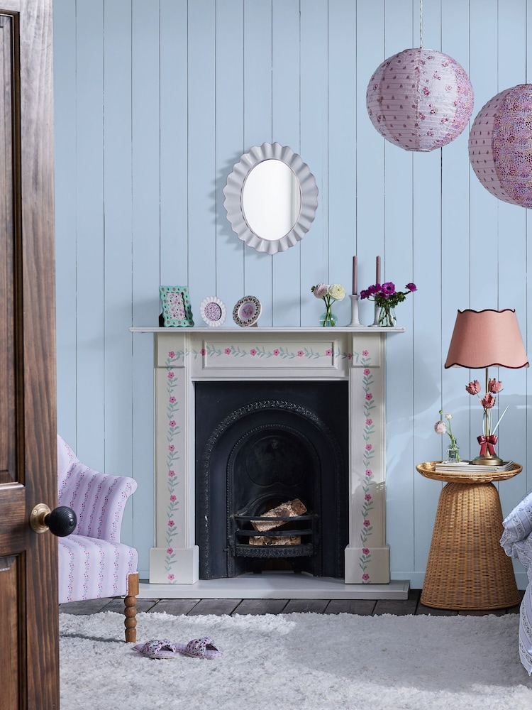 Cath Kidston Blue Peel & Stick Sample - Pencil Pot - Image 1 of 3