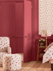 Cath Kidston Red Peel & Stick Sample - Roses & Bows - Image 1 of 3