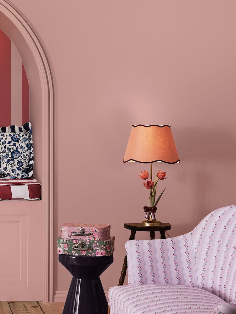 Cath Kidston Pink Peel & Stick Sample - Lady Moon - Image 1 of 3