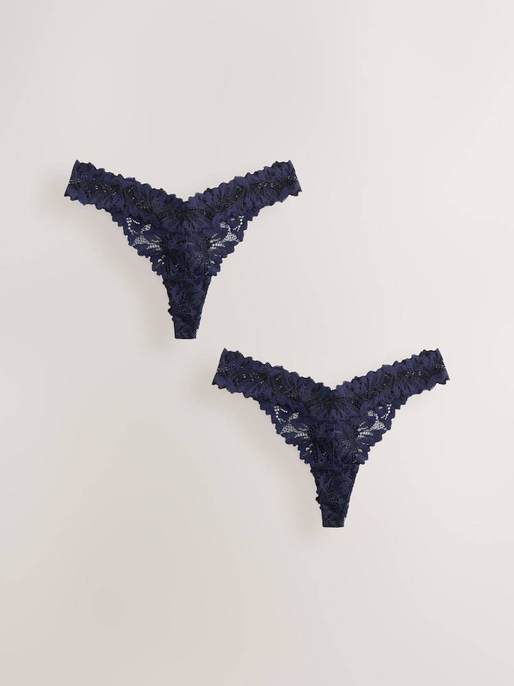 marine - Lot de culottes en dentelle Ultimate Comfort 2 - Image 4 of 8