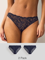 marine - Lot de culottes en dentelle Ultimate Comfort 2 - Image 1 of 8