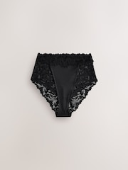 Zwart - Ultimate Comfort kanten slip verpakking van 2 - Image 8 of 10