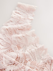 Light Pink Thong Ultimate Comfort Lace Knickers 2 Pack - Image 8 of 8