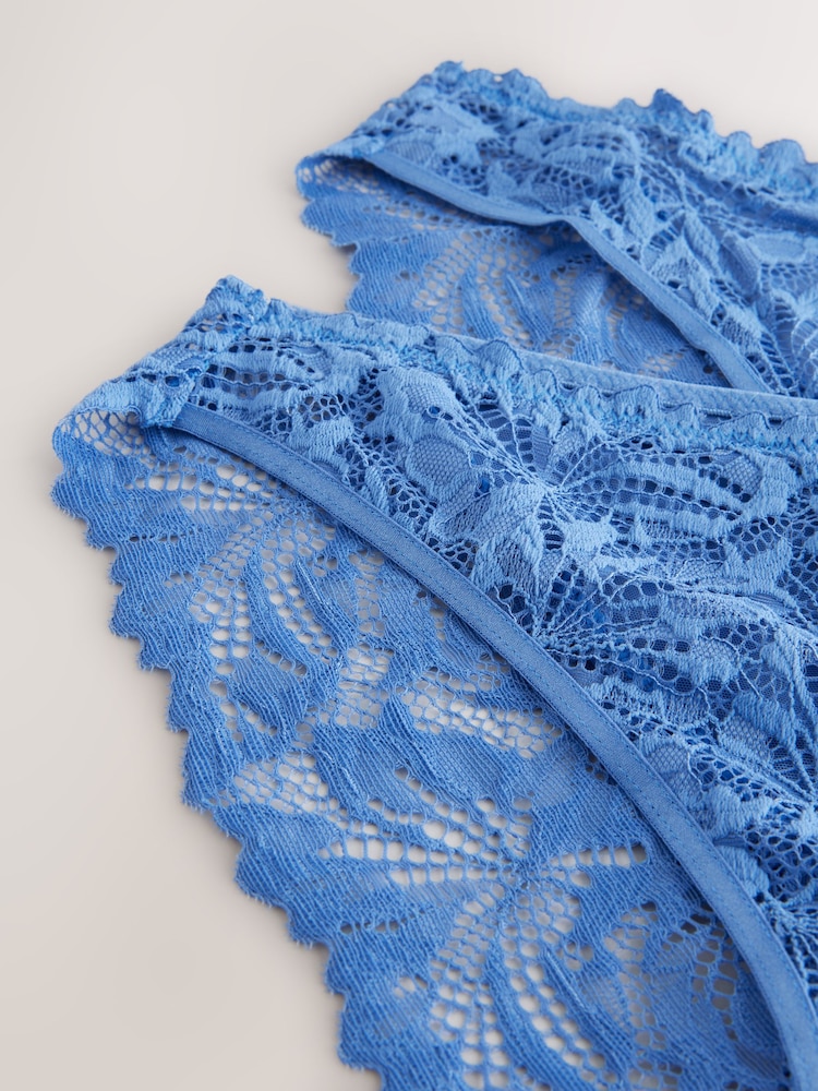Blau - Ultimate Comfort Spitzenhöschen 2er-Pack - Bild 8 von 8 Blau - Ultimate Comfort Spitzenhöschen 2er-Pack - Bild 8 von 8