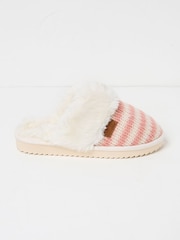 FatFace Pink Kaia Knit Mules - Image 3 of 4