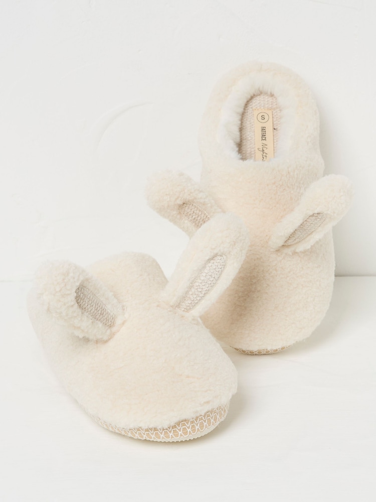 FatFace Bunny Slipper Mules - Imagen 1 de 2