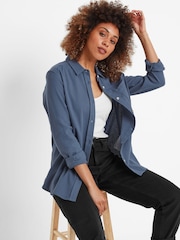 Tog 24 Blue Womens Teiga 100% Cotton Shirt - Image 3 of 4