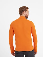 Tog 24 Orange Snowdon Thermal Quarter Zip Saga T-Shirt - Image 3 of 5