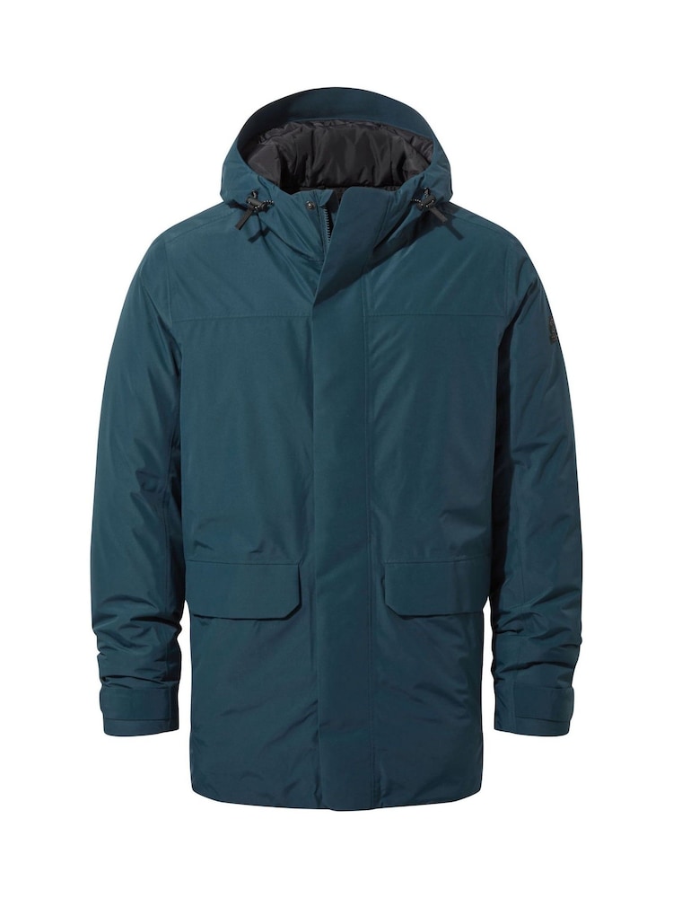 Tog 24 Green Mens Pawter Waterproof Parka - Image 8 of 8
