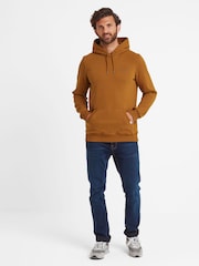 Tog 24 Brown Mens Thirlby Overhead Rich Ochre Hoodie - Image 1 of 5