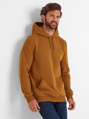 Tog 24 Brown Mens Thirlby Overhead Rich Ochre Hoodie - Image 2 of 5