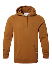 Tog 24 Brown Mens Thirlby Overhead Rich Ochre Hoodie - Image 5 of 5