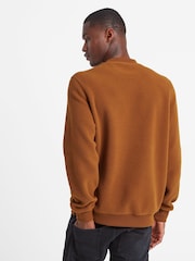 Tog 24 Brown Todd Mens Sherpa Sweat Petrol Jumper - Image 4 of 6