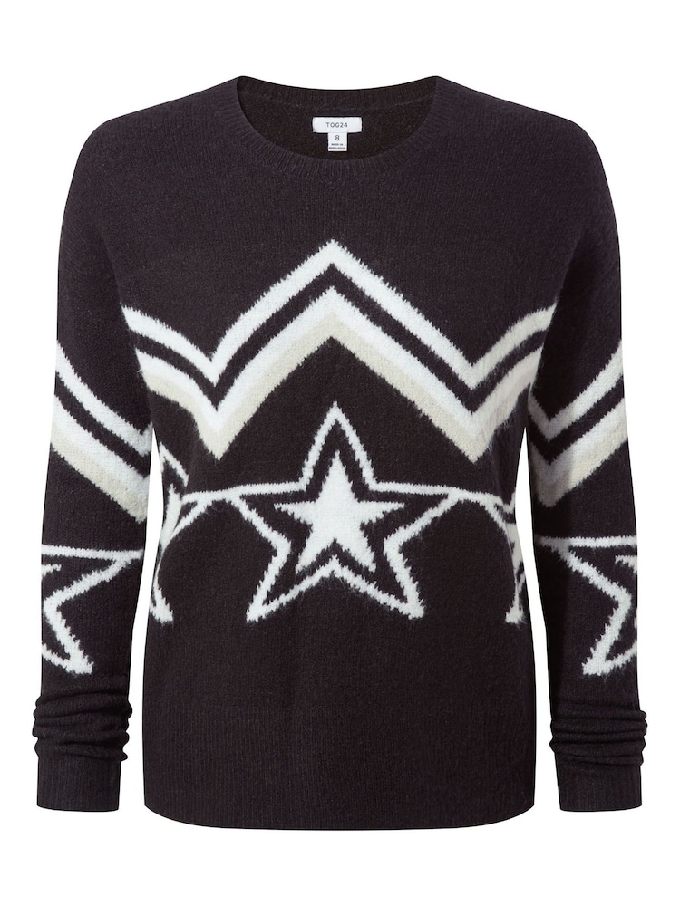 Tog 24 Black Womens Theresa Knitted Jumper - Image 5 of 5