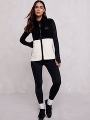 Tog 24 Cream Womens Rayner Sherpa Gilet - Image 3 of 10