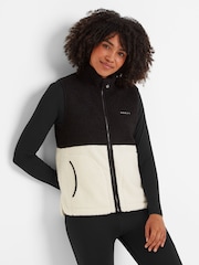 Tog 24 Cream Womens Rayner Sherpa Gilet - Image 5 of 10