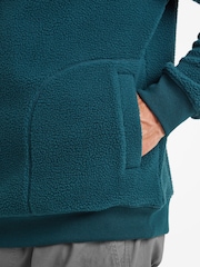 Tog 24 Green Todd Mens Sherpa Sweat Petrol Jumper - Image 7 of 8