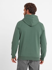Tog 24 Green Mens Thirlby Overhead Light Forest Hoodie - Image 3 of 5