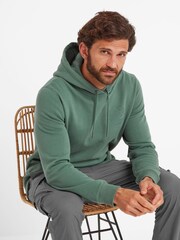 Tog 24 Green Mens Thirlby Overhead Light Forest Hoodie - Image 4 of 5