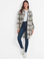 Tog 24 Grey Womens Slough Check Shacket - Image 1 of 7
