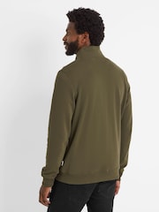 Tog 24 Green Mens Renard Quarter Zip Sweatshirt - Image 3 of 5