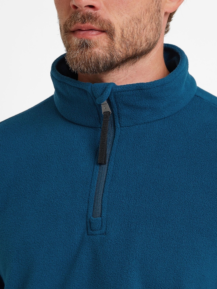 Tog 24 Dark Blue Revive Quarter Zip Fleece - Image 4 of 5