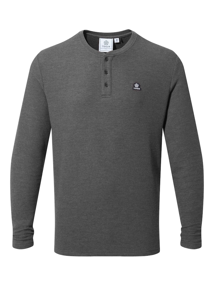 Tog 24 Grey Mens Sutherland Long Sleeve T-Shirt - Image 5 of 5
