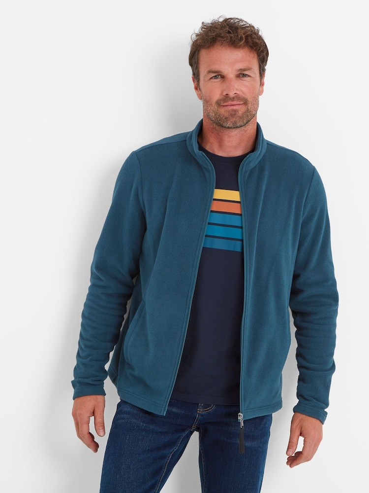Groen - Tog 24 Revive fleece jack voor heren in zwart - Image 3 of 6