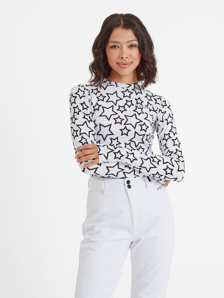 Tog 24 White Chrome Snowdon Thermal Base Layer Crew Neck Top - Image 1 of 4