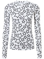 Tog 24 White Chrome Snowdon Thermal Base Layer Crew Neck Top - Image 4 of 4