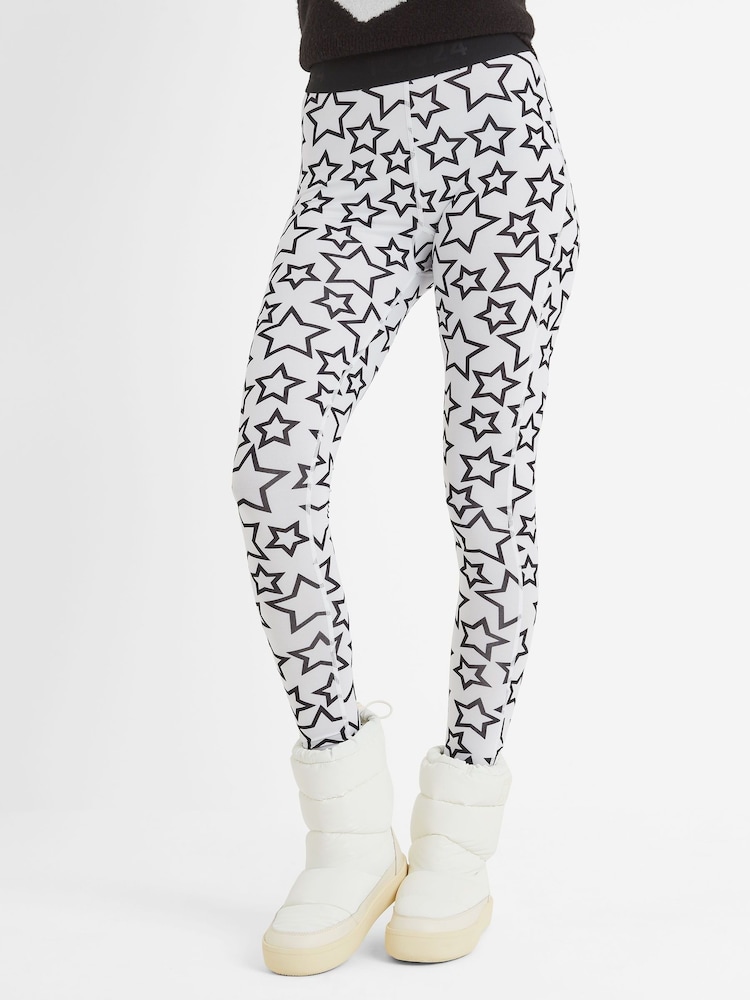 Tog 24 White Snowdon Thermal Leggings - Image 2 of 4 Tog 24 White Snowdon Thermal Leggings - Image 2 of 4