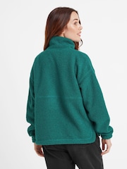 Tog 24 Blue Vance Womens Sherpa Zip Neck  Jumper - Image 3 of 7