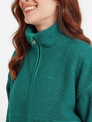 Tog 24 Blue Vance Womens Sherpa Zip Neck  Jumper - Image 6 of 7