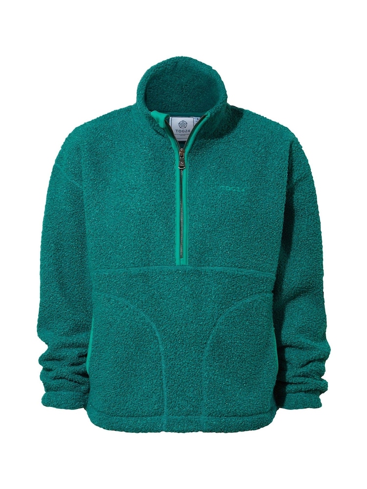 Tog 24 Blue Vance Womens Sherpa Zip Neck  Jumper - Image 7 of 7