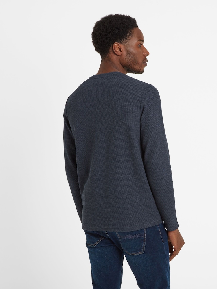 Tog 24 Blue Mens Sutherland Long Sleeve T-Shirt - Image 2 of 5