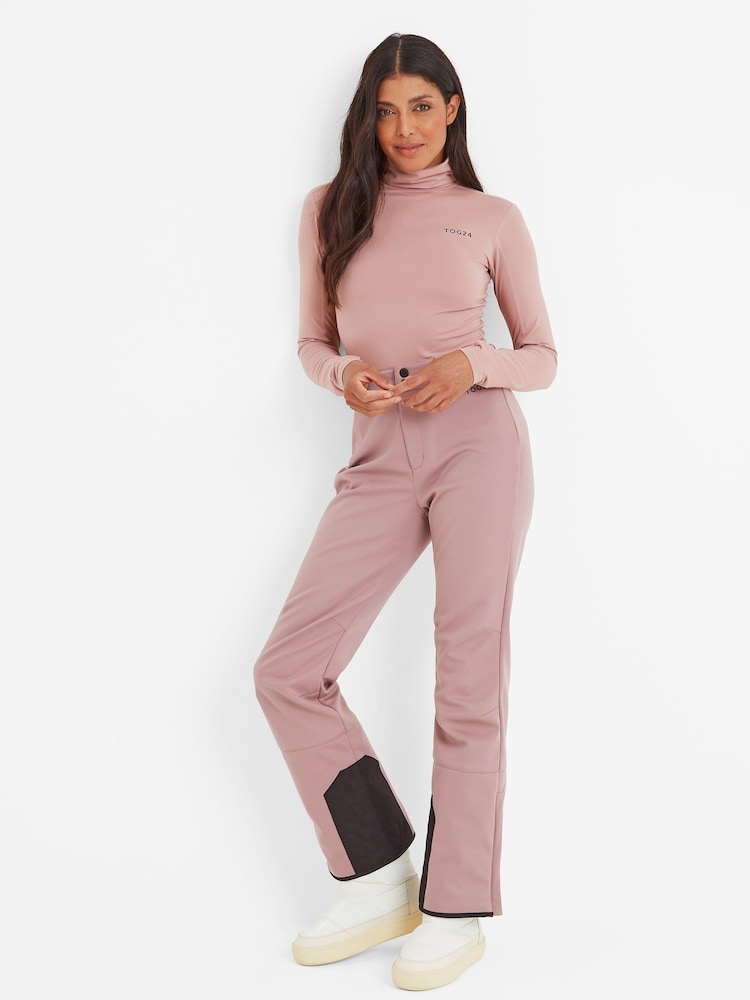 Rosa pálido - Camiseta térmica con cremallera corta Snowdon de Tog 24 - Imagen 2 de 5 Rosa pálido - Camiseta térmica con cremallera corta Snowdon de Tog 24 - Imagen 2 de 5