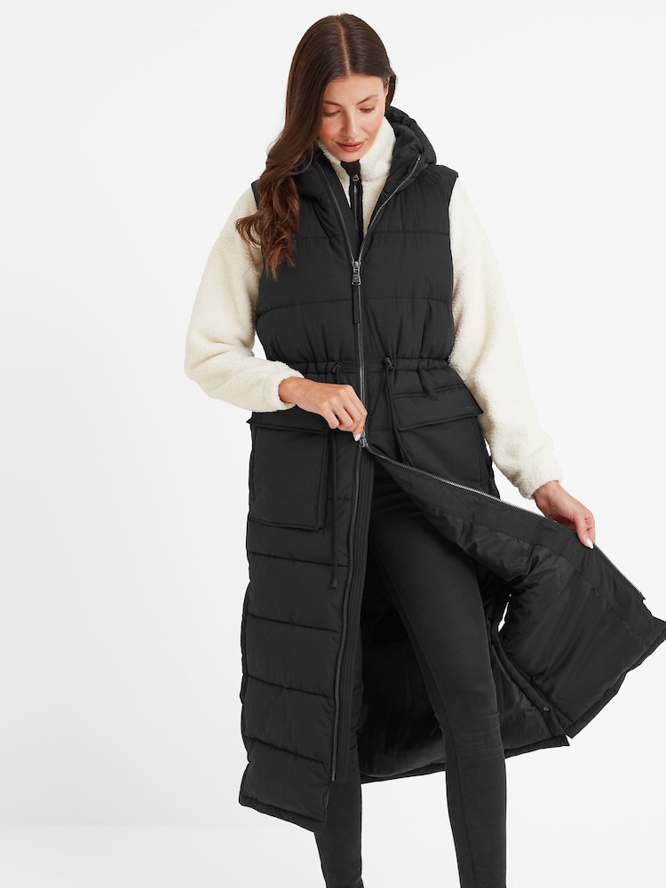 Zwart - Tog 24 Welham damesbodywarmer - Image 6 of 7