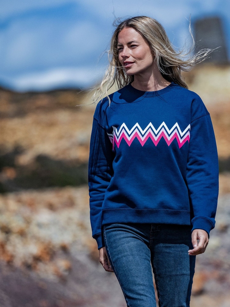 Tog 24 Blue Sweeney Womens Starry Nightc Jumper - Image 1 of 6