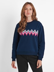 Tog 24 Blue Sweeney Womens Starry Nightc Jumper - Image 3 of 6