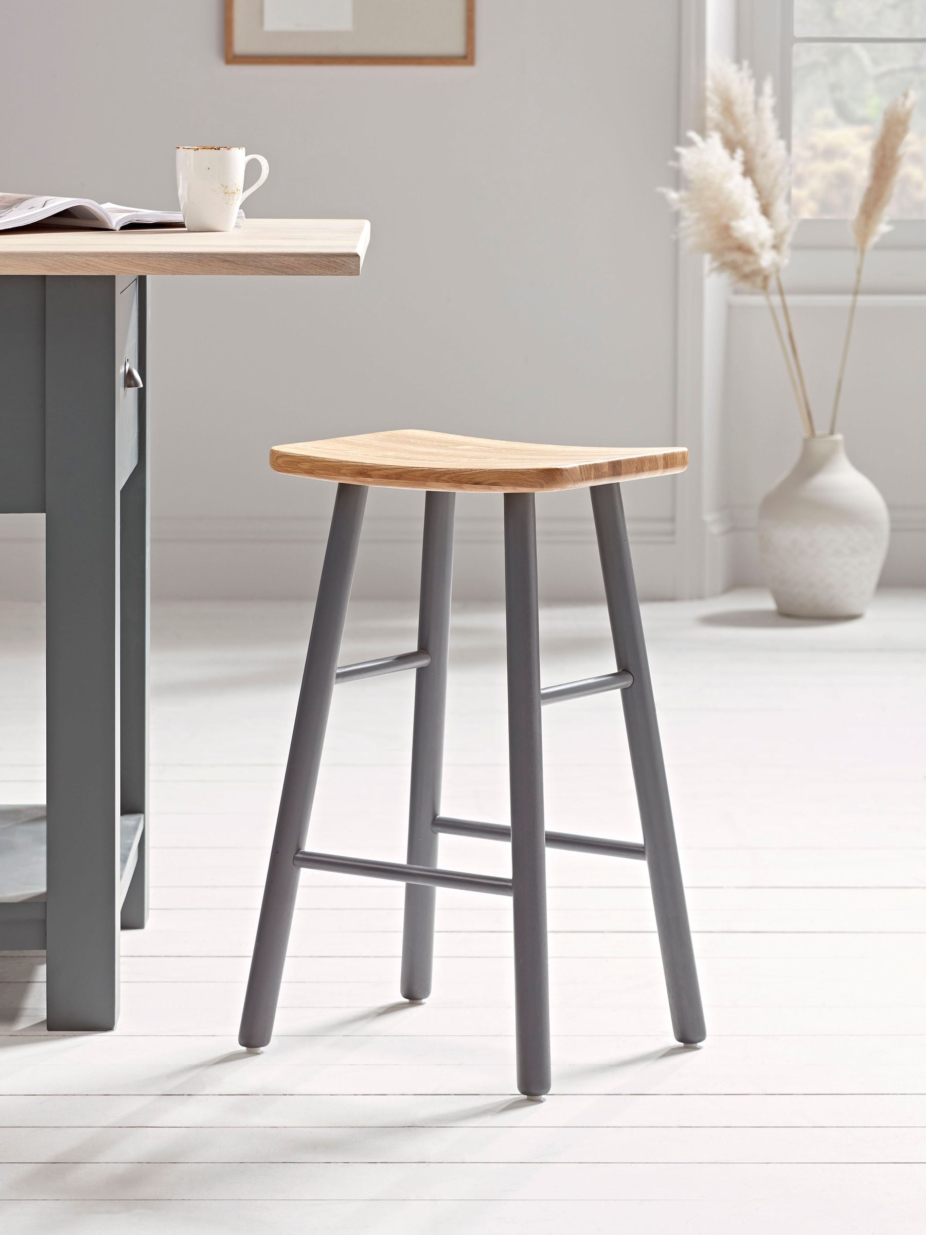 Cox and cox oak stools discount