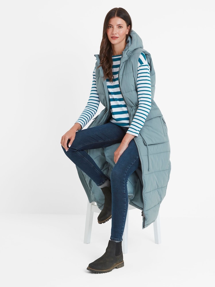 Grijs - Tog 24 Welham damesbodywarmer - Image 7 of 10