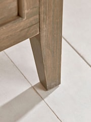 Cox & Cox Limewashed Camille Cabinet - Image 3 of 5