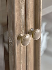 Cox & Cox Limewashed Camille Cabinet - Image 4 of 5