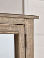 Cox & Cox Limewashed Camille Cabinet - Image 5 of 5