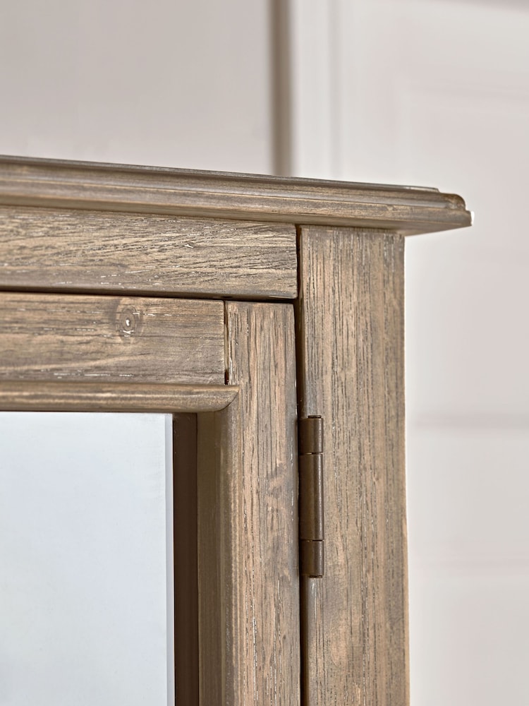 Cox & Cox Limewashed Camille Cabinet - Image 5 of 5