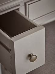 Cox & Cox Grey Camille Dressing Table - Image 4 of 6