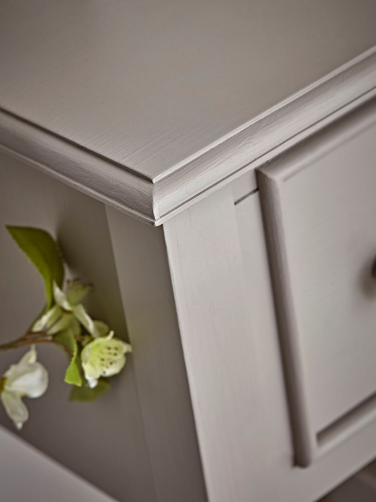 Cox & Cox Grey Camille Dressing Table - Image 6 of 6